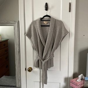 100% cashmere Michael Kors sweater vest.